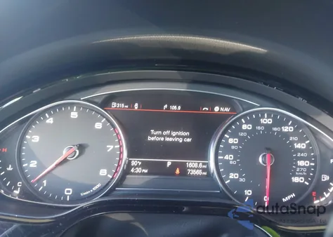 2017 Audi A8 L 3.0T from USA, damaged, VIN WAU44AFD9HN019308